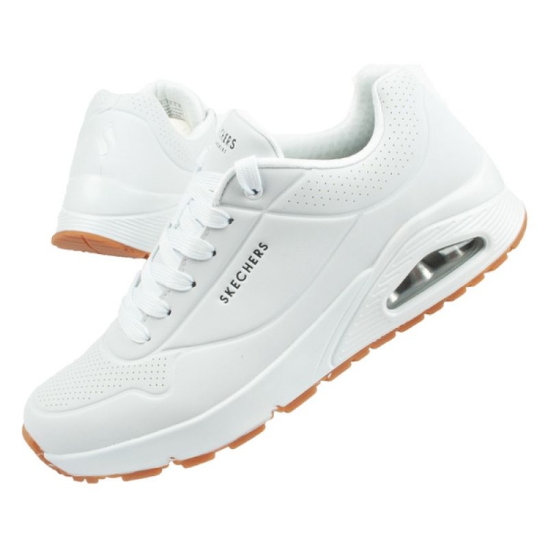 Kengät Skechers Uno M 52458/WHT valkoinen