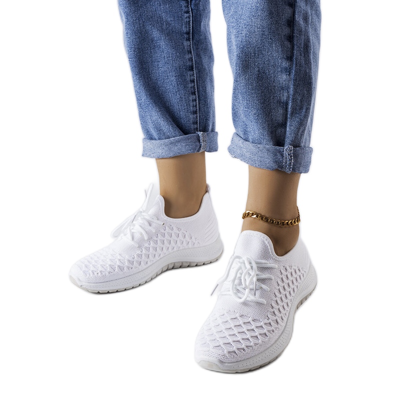 Dunes valkoiset urheilulenkkarit valkoinen