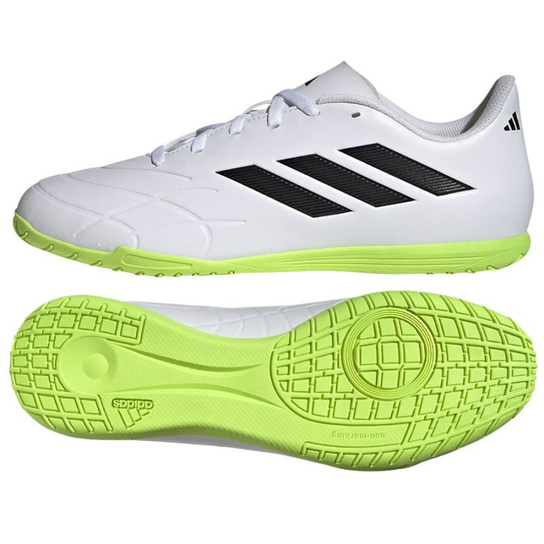 Adidas Copa Pure.4 M GZ2537 jalkapallokengissä valkoinen valkoinen