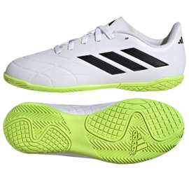 Adidas Copa Pure.4 In Jr GZ2552 jalkapallokengät valkoinen