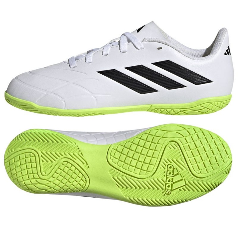 Adidas Copa Pure.4 In Jr GZ2552 jalkapallokengät valkoinen