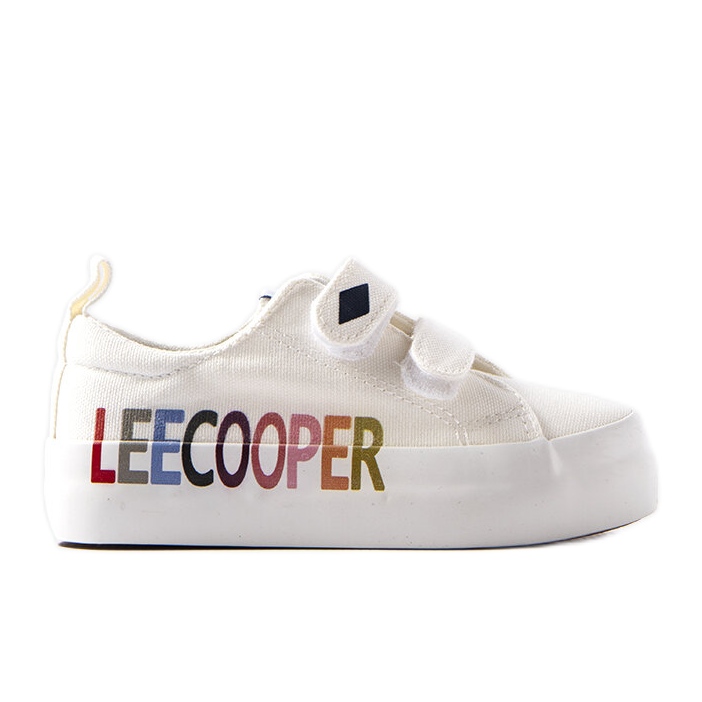 Lee Cooper Kids Valkoiset Velcro Tennarit valkoinen