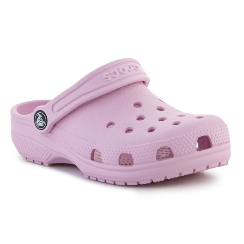 Crocs Classic Clog Jr 206991-6GD tossut vaaleanpunainen
