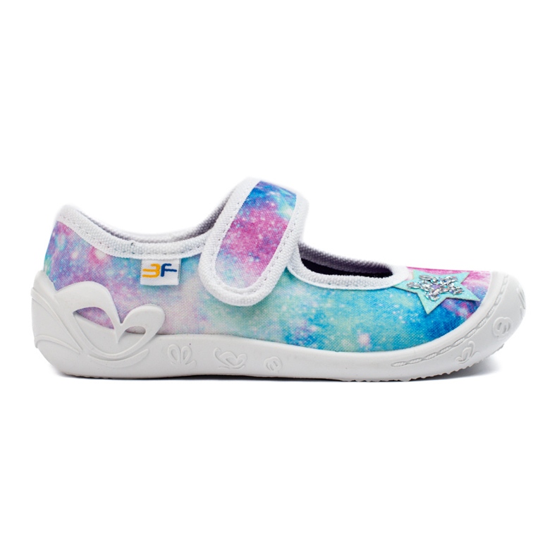 SHELOVET Moniväriset 3F tossut tytöille monivärinen