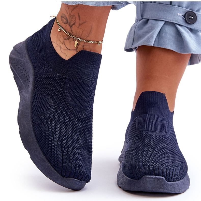 PG1 Naisten Slip-on urheilukengät Navy Claris sininen