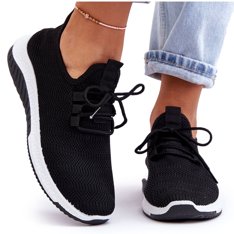 PG1 Klassiset kankaiset Slip-on tennarit, musta Gusto