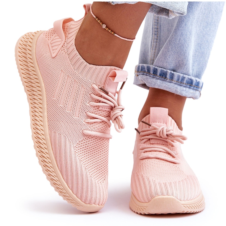 PG1 Naisten Slip-on Textile tennarit Pink Zauna vaaleanpunainen