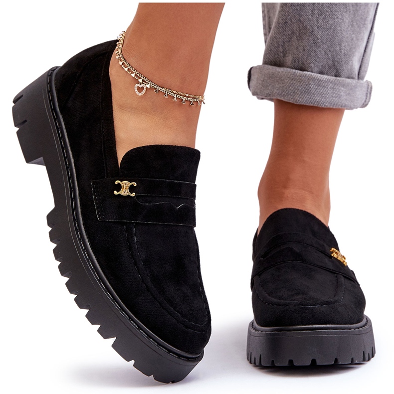 PS1 Mokkahousut mustalla Esperta-koristeella