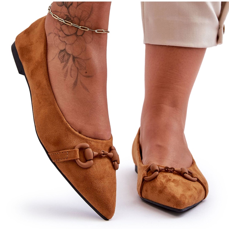 PG1 Mokkabalerinat ruskealla Noldaia-koristeella