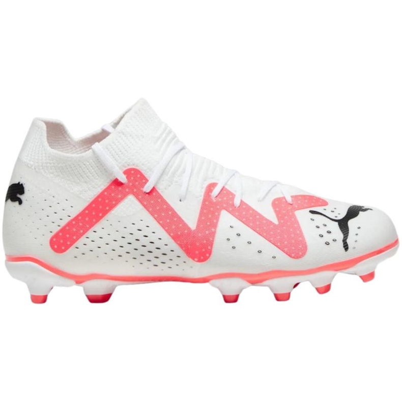 Puma Future Match FG/AG Jr 107384 01 jalkapallokengät valkoinen valkoinen