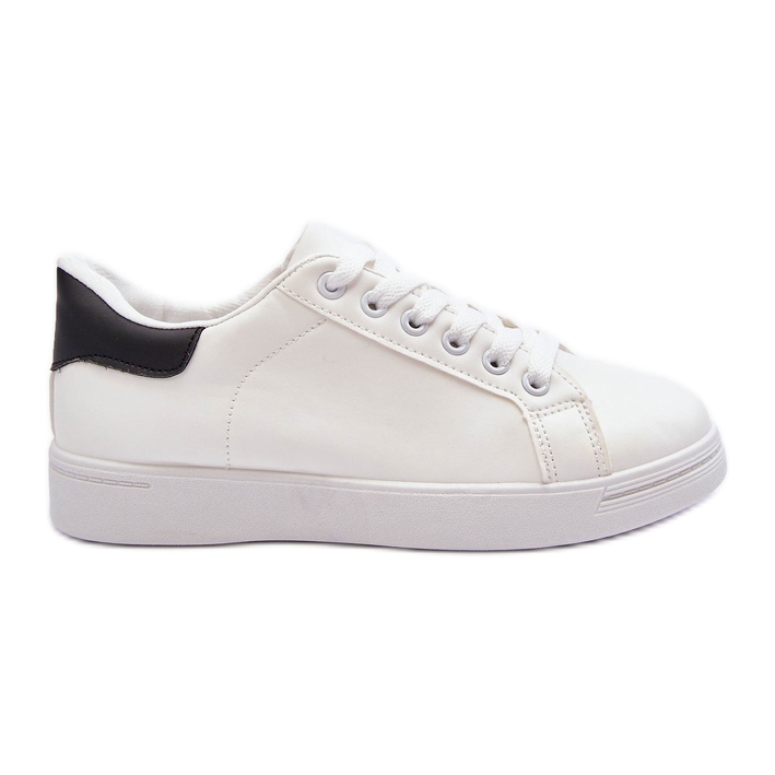 Naisten klassiset urheilukengät, valkoinen ja musta Corrine