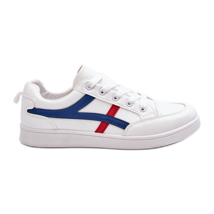 PG1 Naisten matalat urheilukengät raidoilla Valkoinen Alemessa