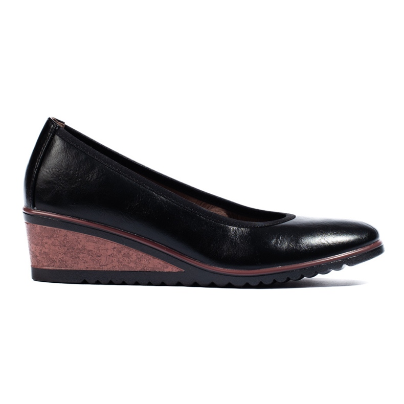 Mustat tyylikkäät kiilapumput Potockilta