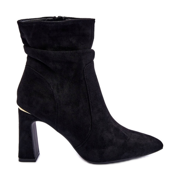 PG1 Mustat Mellamene mokkanahkakorkokengät