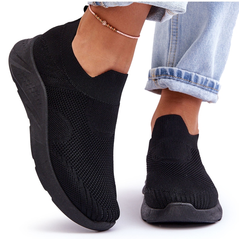 Naisten urheilukengät mustat Claris