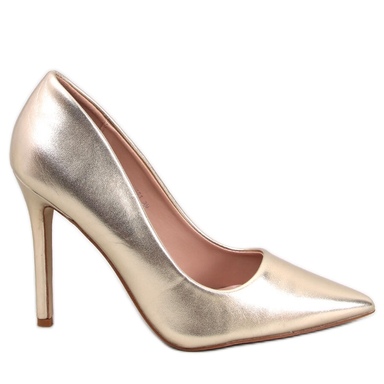 Carra Gold stiletto-pumput kultainen