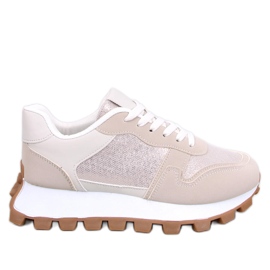 Bois Beige korkeapohjaiset lenkkarit