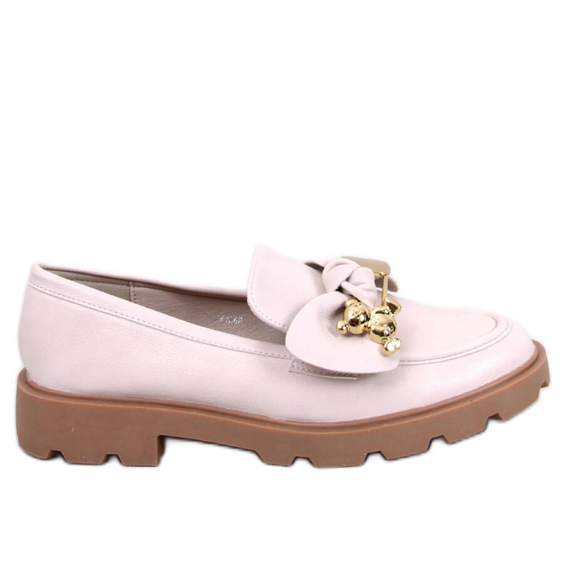 Loaferit kultaisella karhulla Honey Beige