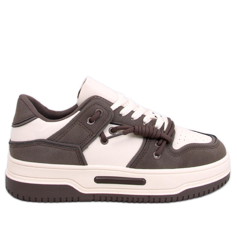 Clavell Coffeen korkeapohjaiset lenkkarit beige