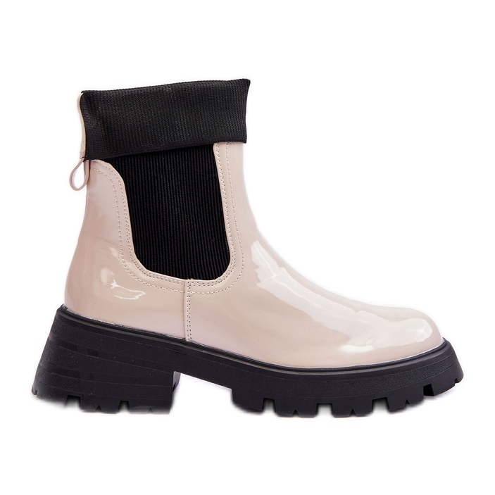 Naisten Lakka Jodhpur Boots Beige Pavo