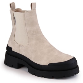 Big Star alustan Chelsea saappaat W INT1922B beige