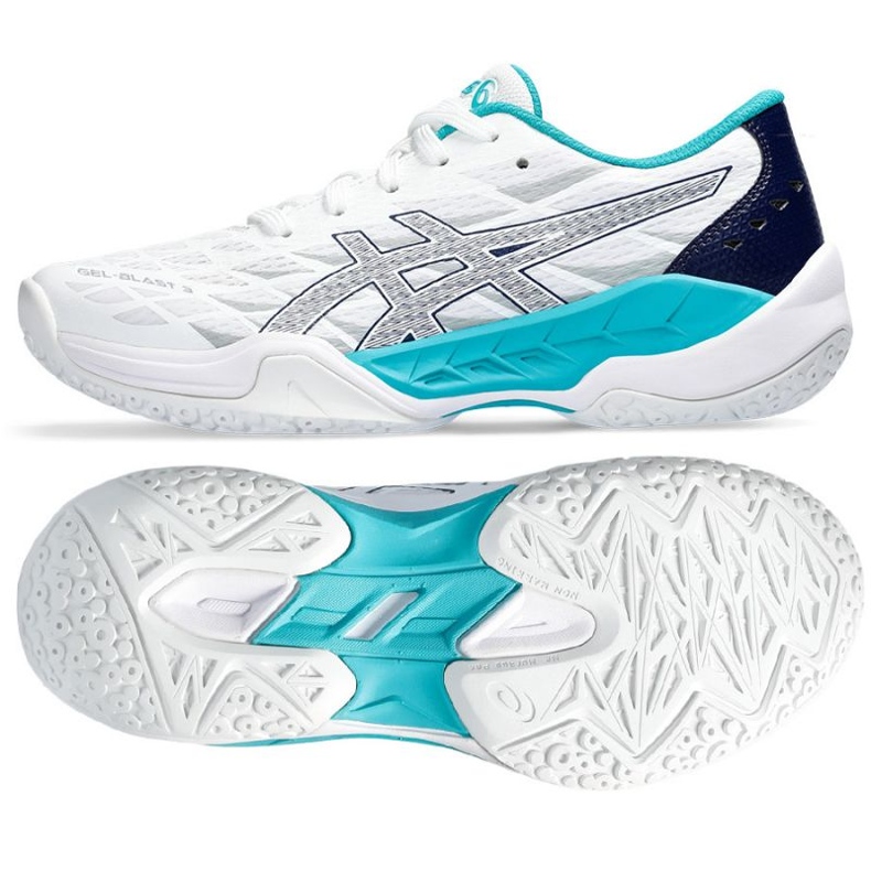 Asics GEL-Blast 3 Gs W 1074A035-100 kengät valkoinen valkoinen