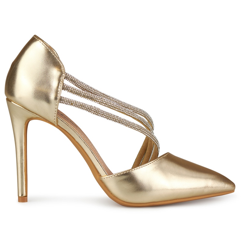 Tyylikkäät kultaiset neulat Kultaiset kultainen