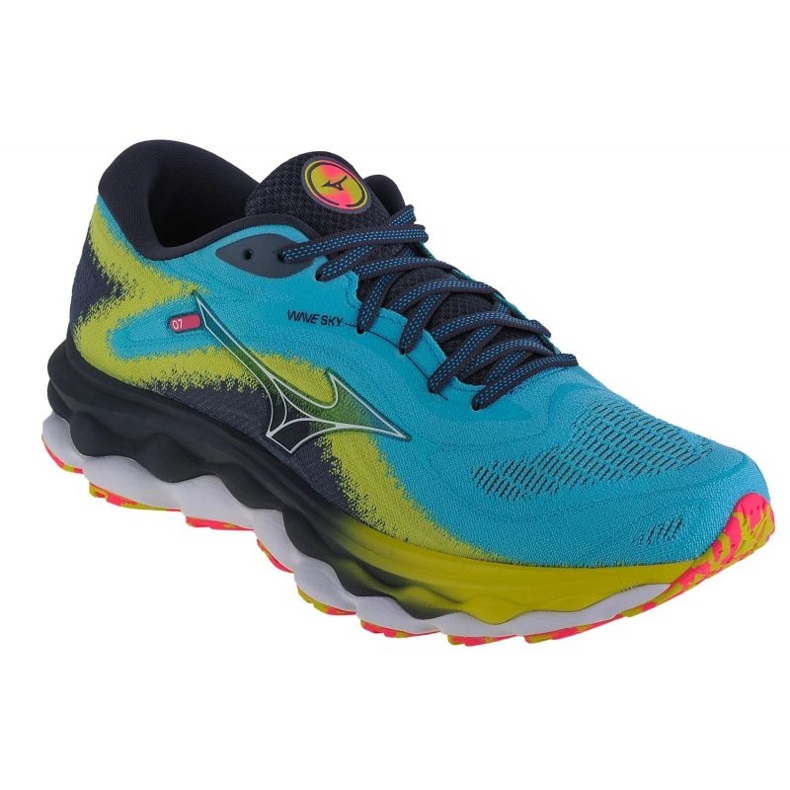 Mizuno Wave Sky 7 M J1GC230203 kengät sininen