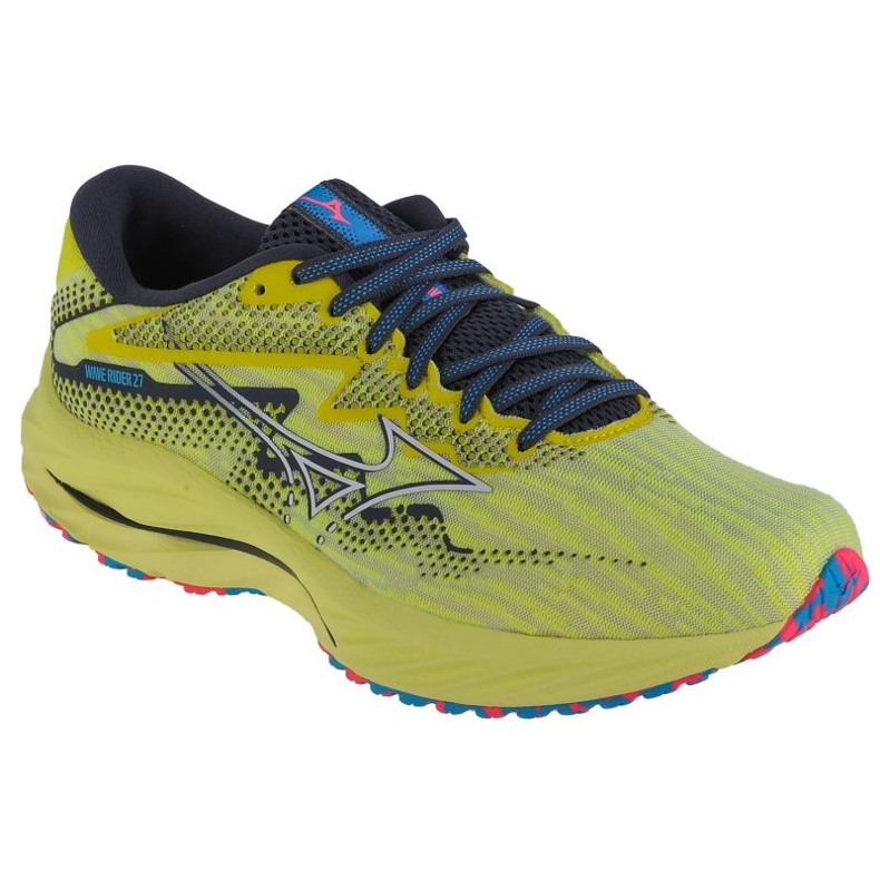 Kengät Mizuno Wave Rider 27 M J1GC230304 keltainen