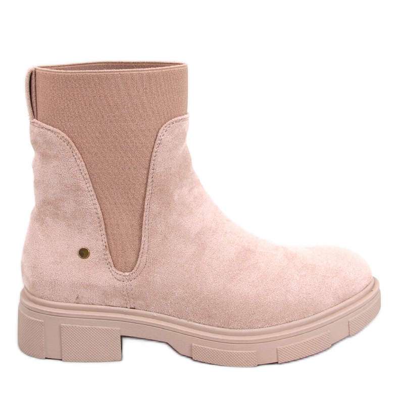 Mead Khaki naisten Chelsea-saappaat beige