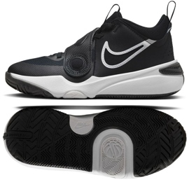 Nike Team Hustle D 11 Jr DV8996 002 koripallokengät musta musta