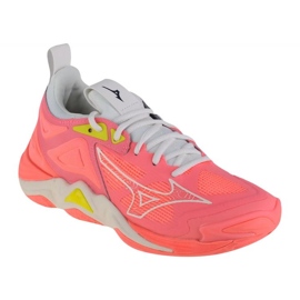 Lentopallokengät Mizuno Wave Momentum 3 W V1GC231206 punainen harmaan sävyjä