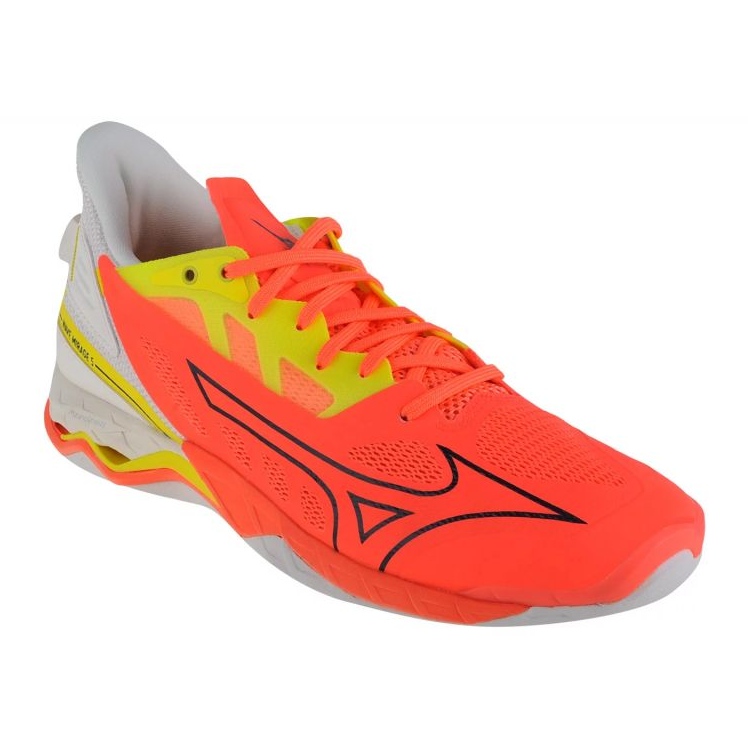 Mizuno Wave Mirage 5 M X1GA235002 käsipallokengät oranssi appelsiinit ja punaiset