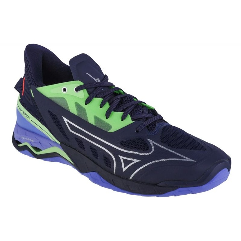 Käsipallokengät Mizuno Wave Mirage 5 M X1GA235011 laivastonsininen sininen