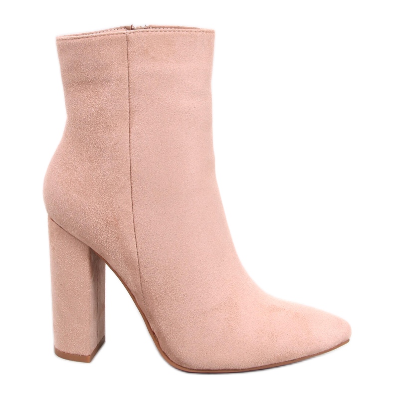 Rivers Khaki Heel Boots beige