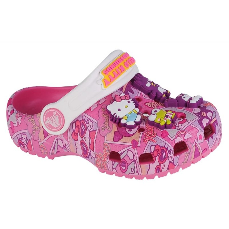 Crocs Hello Kitty and Friends Classic Clog Jr 208025-680 vaaleanpunainen Crocs Hello Kitty and Friends Classic Clog Jr 208025-680 vaaleanpunainen