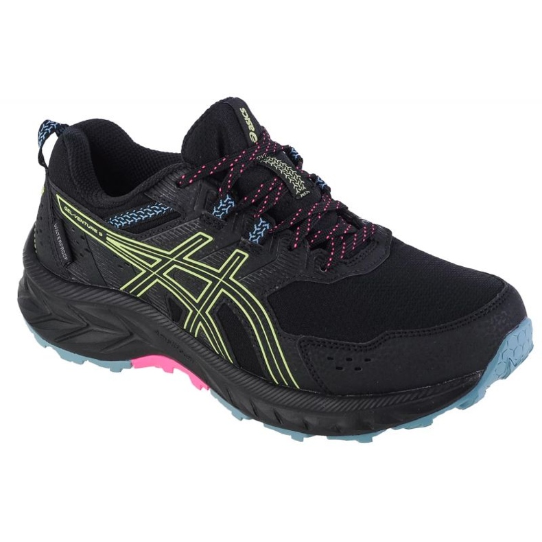 Asics Gel-Venture 9 vedenpitävät W 1012B519-002 kengät musta