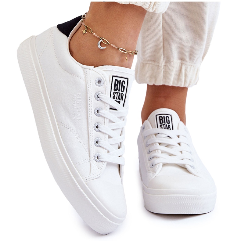 Klassiset matalat tennarit Big Star LL274091 Valkoinen