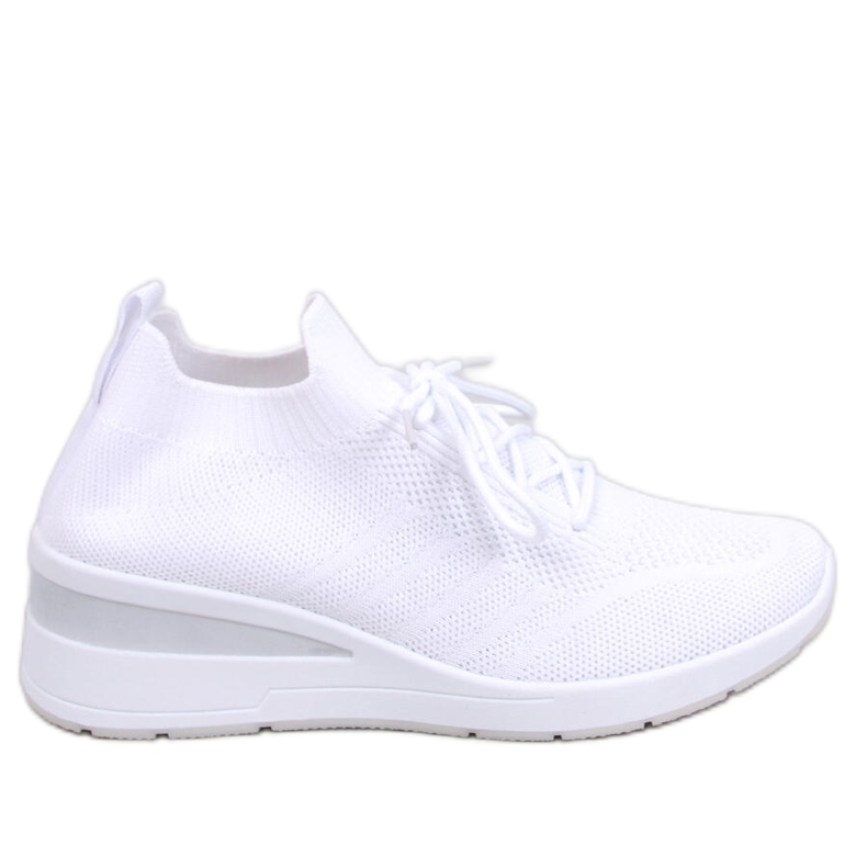 Leakes Valkoiset wedge-lenkkarit valkoinen