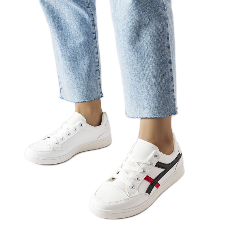 Bonafousin valkoiset lenkkarit valkoinen