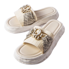 Bérardin beige kumikoristeet