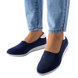 Alfonsin tummansiniset joustavat lenkkarit sininen