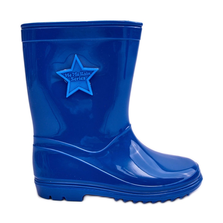 PG3 Lasten kumiset Wellington Boots Blue Malvi sininen