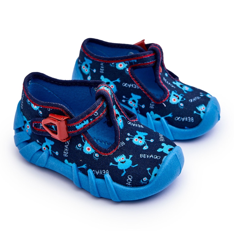 BEFADO S.A. Befado Poikien Tohvelit Kengät 110P476 Sininen