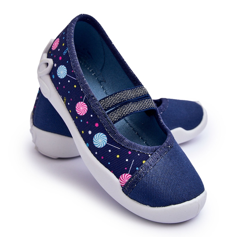 BEFADO S.A. Befado ballerina tossut 116X316 tummansininen