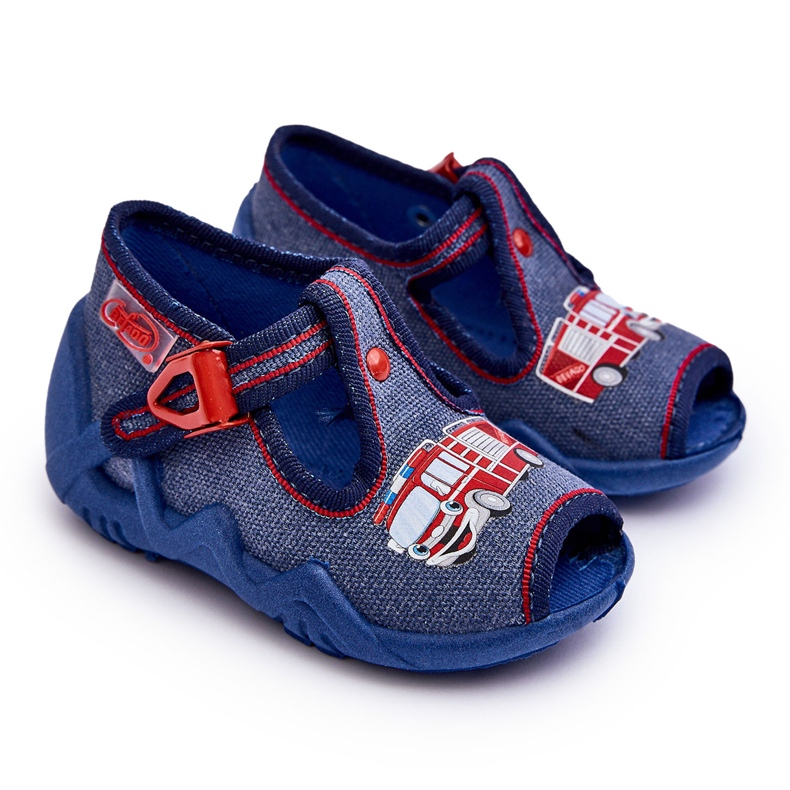 BEFADO S.A. Lasten sandaalit, Befado-tossut, Paloauto 217P118, Sininen