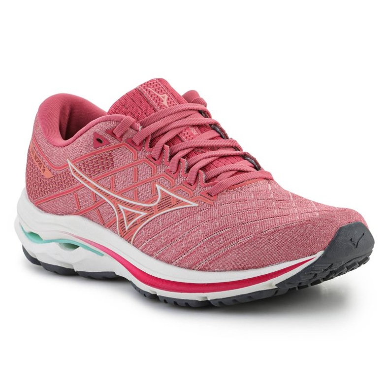 Mizuno Wave Inspire 18 W juoksukengät J1GD224414 vaaleanpunainen