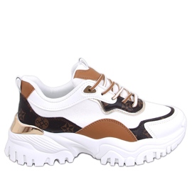 Nesbit White wedge -lenkkarit valkoinen