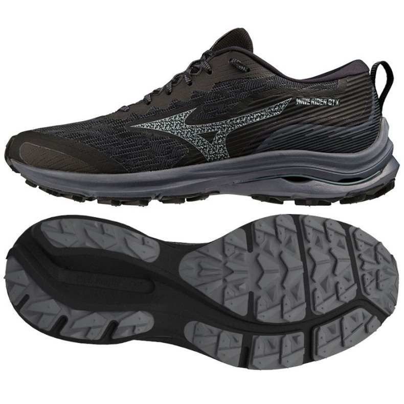 Mizuno Wave Rider Gtx M J1GC227901 juoksukengät musta