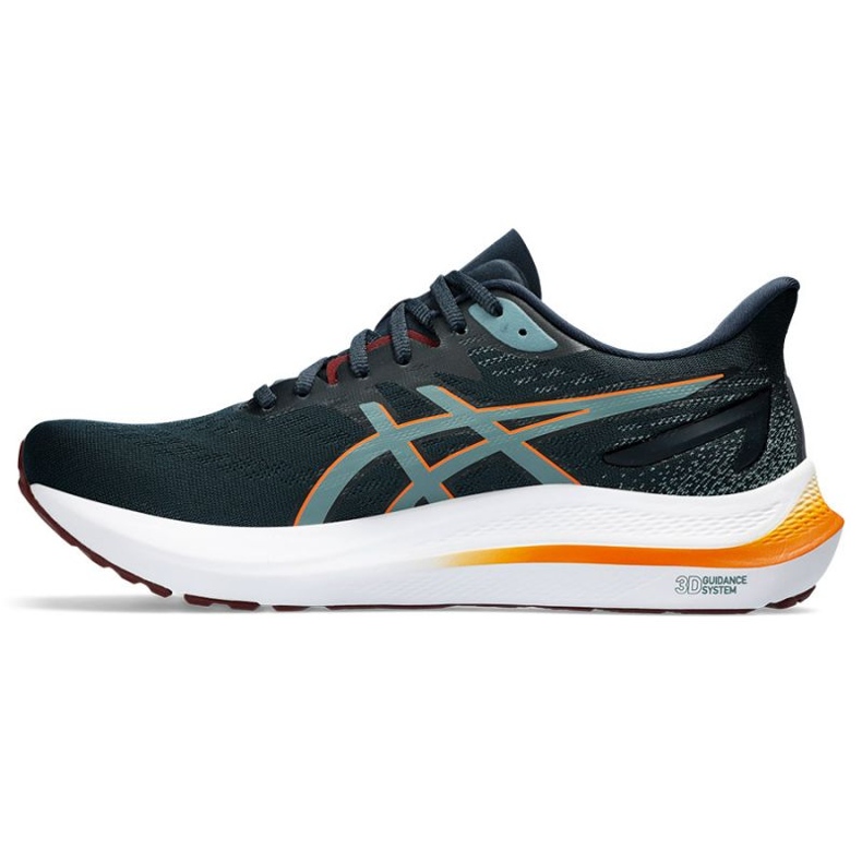 Asics GT-2000 12 M juoksukengät 1011B691 401 Ranskansininen vihreä